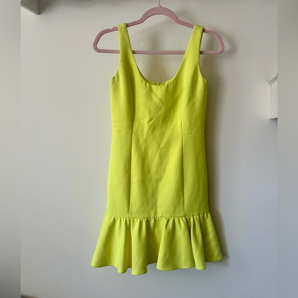 Milly Geneva Yellow Dress